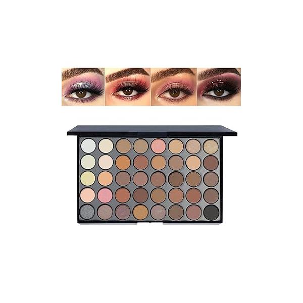 99 Colors Eyeshadow Palette, Colorful Professional Matte Shimmer Glitter Rainbow Makeup Pallet, Long Lasting Highly Pigmented Eye Shadow Mother's Day Gifts for Women