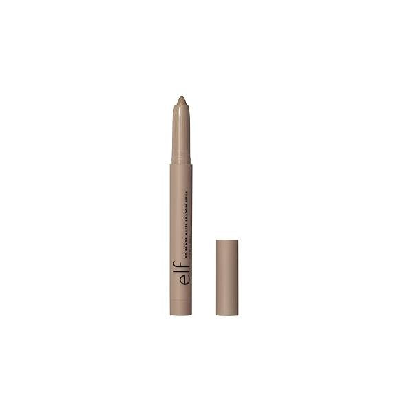 e.l.f. No Budge Matte Shadow Stick, One-Swipe Cream Eyeshadow Long-Wear & Crease Resistant, Finish, Trift Shop