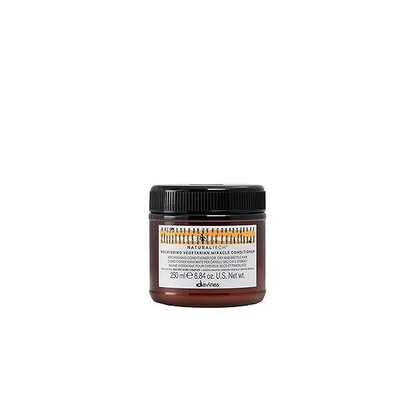 Davines Naturaltech NOURISHING Vegetarian Miracle Conditioner, Moisturize And Hydrate Brittle Unstructured Hair, Add Softeness While Brightening, 8.84 oz.