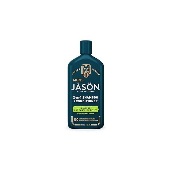 Jason Men's Calming 2-in-1 Shampoo and Conditioner, 12 oz