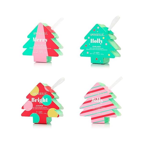 Spongelle Holiday Gingerbread Assorted Pack