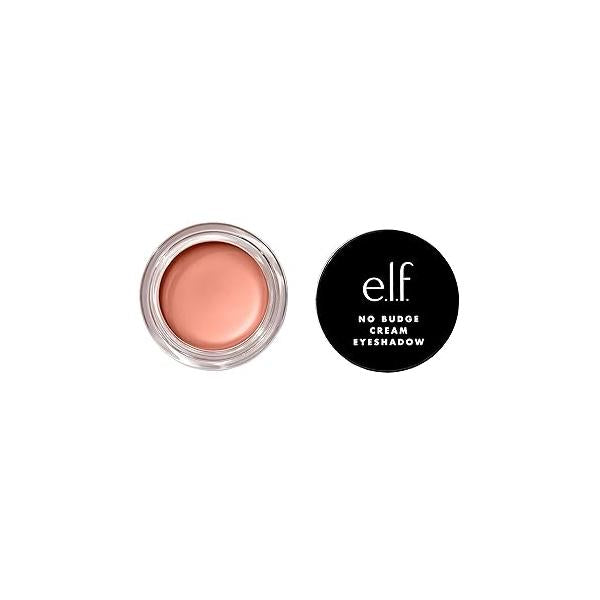 e.l.f. No Budge Cream Eyeshadow, 3-in-1 Primer & Liner With Crease-Resistant Color Stay-Put Power, Vegan Cruelty-Free, Sand Dune