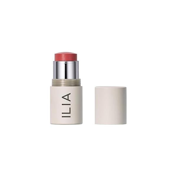 ILIA - Multi-Stick For Lips + Cheeks | Buildable, Creamy, Multi-Use Color Formula for All Skin Types Nourish, Soften, Protect Non-Toxic, Vegan, Cruelty-Free (At Last, 0.15 oz 4.5 g)