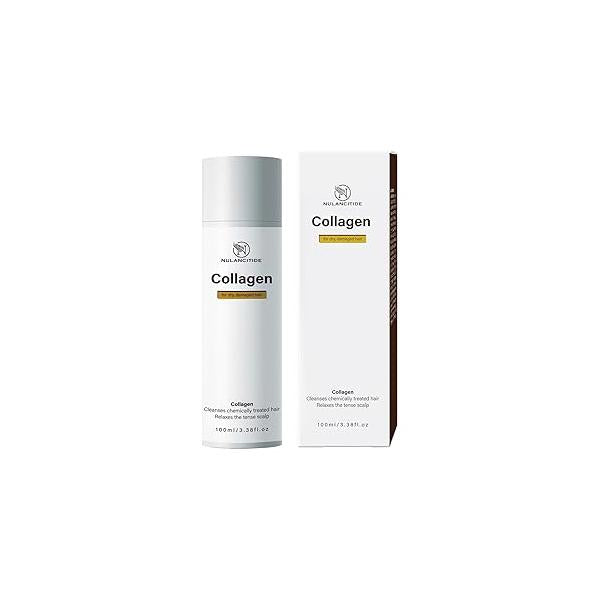3.38floz 100ml Collagen Hair Treatment, Deep Repairs Conditioner Hydrating Mask for Dry, Damaged Hair, Split Loss