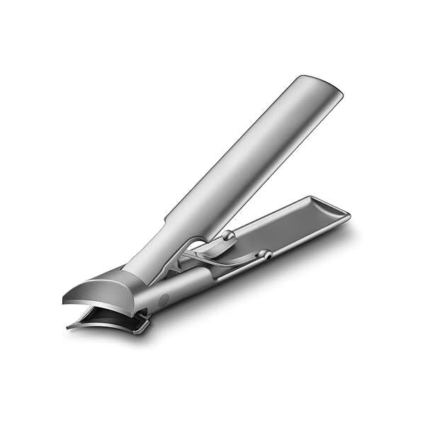 BALUCA Slanted Blade Ingrown Toenail Clippers for Thick Toenails, Angled Toe Nail Fingernail Cutter Trimmer Seniors and Men - Black