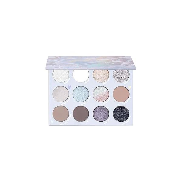 ColourPop Eyeshadow Palette - Eye Makeup with Matte, Metallic, Matte Sparkle & Glitter Finishes High-Pigment a Long-Wearing Formula Cloud 9 (0.49 oz)
