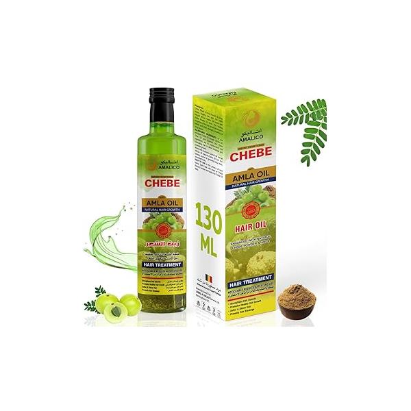 Amla Oil With Chebe for Hair Growth 4.4 FL.OZ | African Powder