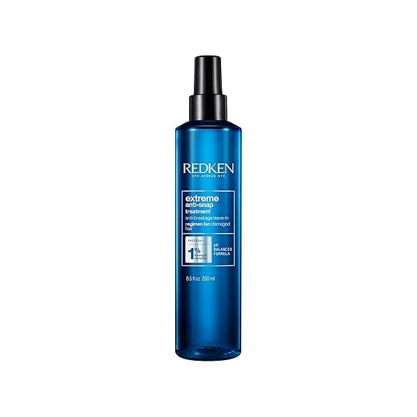 Redken Extreme Anti-Snap Anti-Breakage Leave-In Treatment For Distressed Hair - Fortifies & Helps Reduce Breakage, Infused With Proteins