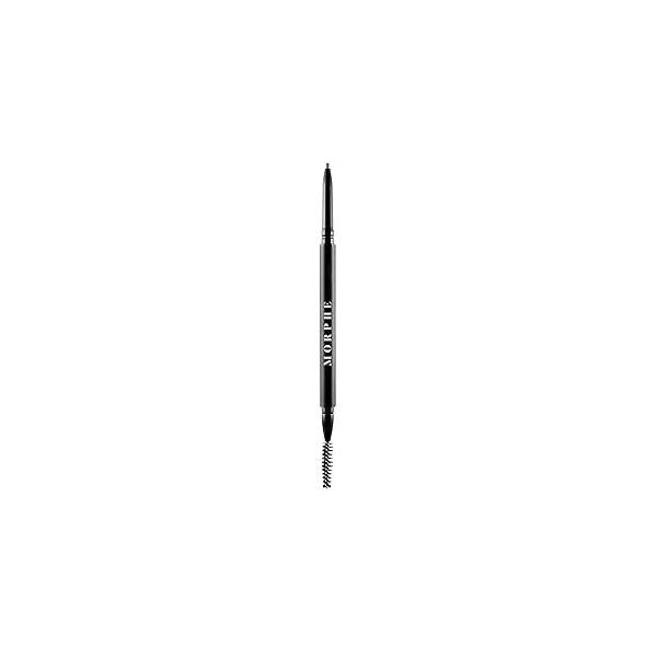 Morphe Micro Dual Eyebrow Pencil - Dual-Ended Brow Featuring a Retractable, Ultra-Precise, Pointed Tip Richly Pigmented, Smooth-Gliding, Long-Lasting Wax Formula Chocolate Mousse (0.003 oz)