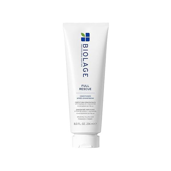 Biolage Full Rescue Conditioner - Fortifies & Densifies Thin Hair, Rosemary Oil Niacinamide, Vegan Cruelty-Free