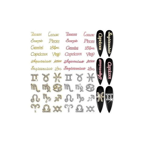 SILPECWEE 60pcs Snowflake Nail Charms for Christmas Winter Shine Jewels 3d Art Holiday Nails Design Rhinestone Crystal Decoration Accessories