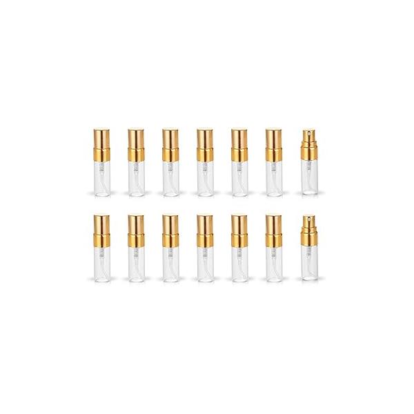 20pcs Empty 3ml Clear Fine Mist Atomizer Glass Bottle Spray Refillable Perfume for Travel Party Portable Makeup Tool + Free 1ml Pipette