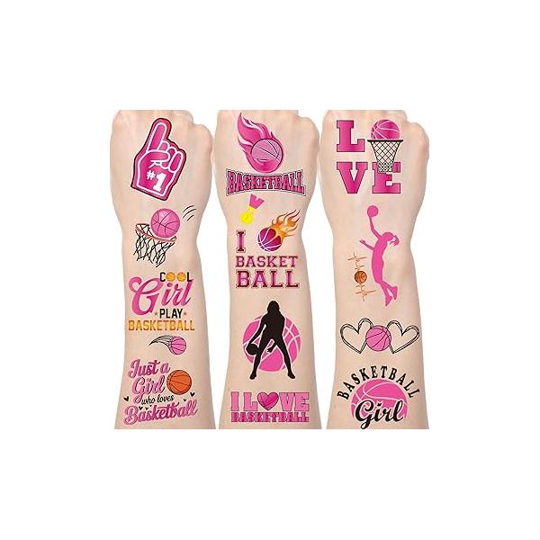 Black Bow Temporary Tattoos - 200+ Coquete Birthday Decorations Themed Party Favors for Girls Women Cute Gothic Ribbon Tattoo Stickers Gifts Wedding Supplies Prizes Rewards