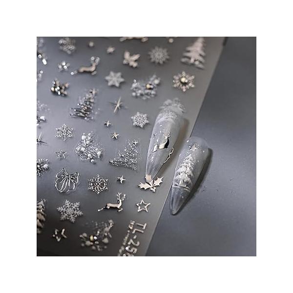 Gold Evil Eye Nail Stickers 5D Embossed Decals Self-Adhesive Art Supplies Manicure for Nails Decoration (Style-11)