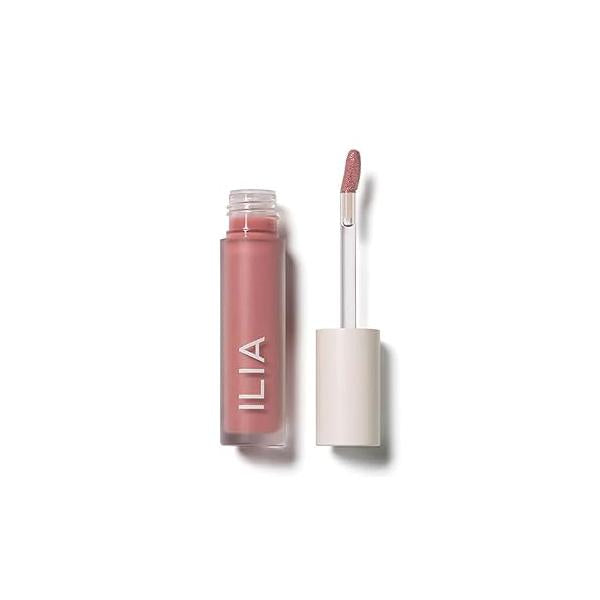ILIA - Balmy Gloss Tinted Lip Oil | Smoothing Color, Never Sticky Hydrate, Plump + Moisturize with Hyaluronic Acid Vegan, Cruelty Gluten-Free (Only You, 0.14 fl oz 4.3 ml)