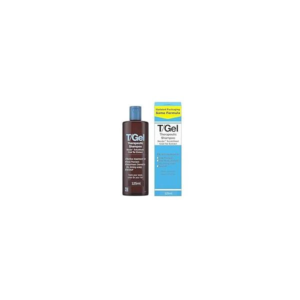 T/Gel Therapeutic Anti-Dandruff Shampoo, 4.3 Fl Oz, Original Formula