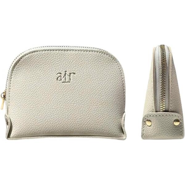 Air Mini Travel Essentials Makeup Bag - Elegant & Compact Cosmetic Pouch For On-The-Go Beauty (Pink)