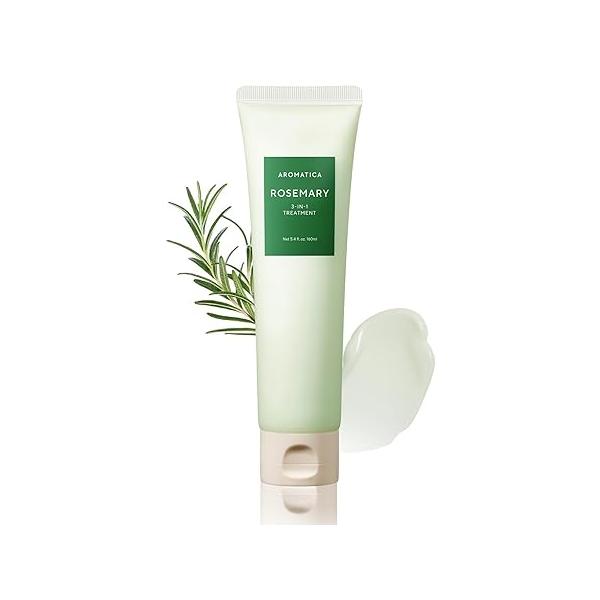 AROMATICA Rosemary Hair Thickening Conditioner 13.53oz/400ml, Vegan for damaged hair and dry - Moisturizing For Men Women