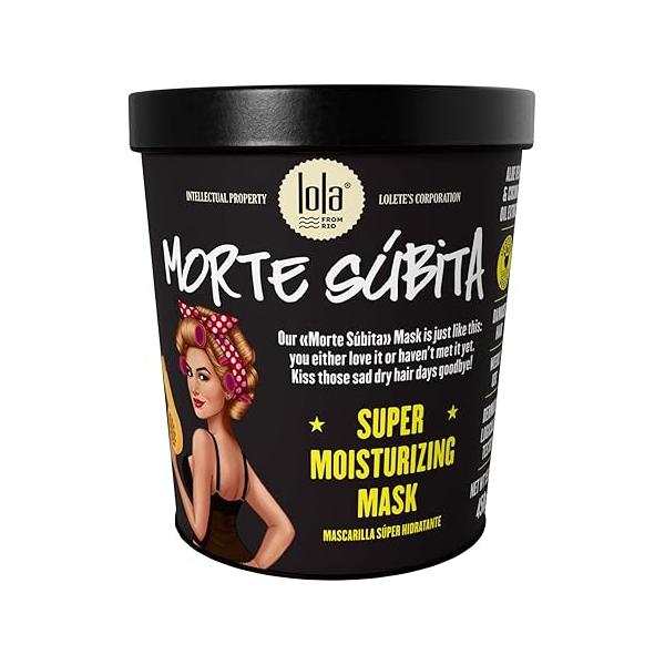 LOLA From Rio - Morte Subita Intensive Treatment Hair Mask For All Types of Dry, Damaged, Frizzy, Chemically Treated 15.87 oz