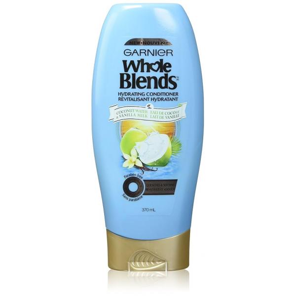 Garnier Whole Blends Conditioner with Coconut Water & Vanilla Milk Extracts, 12.5 fl. oz.