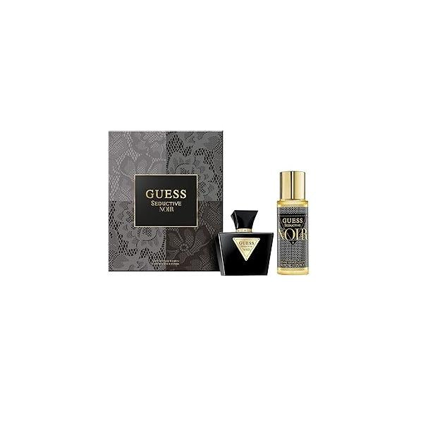 Guess Seductive Noir Women/Femme Eau de Toilette 2 Piece Gift Set - Perfume Spray 2.5 Fl. Oz. & Fragrance Mist 4.2