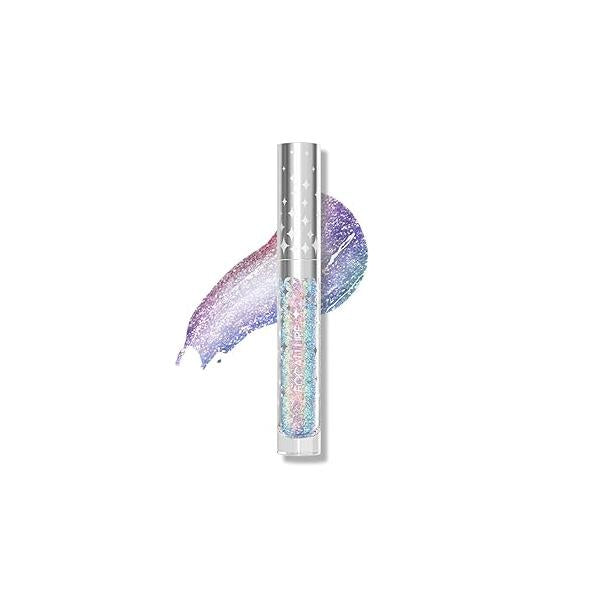 FOCALLURE Glitter Liquid Lipstick,Hydrating,Moisturizing Lip Gloss for Women,Sparkly Shimmer Makeup,Long Lasting,Lightweight Formula Color and Shine,Last Match