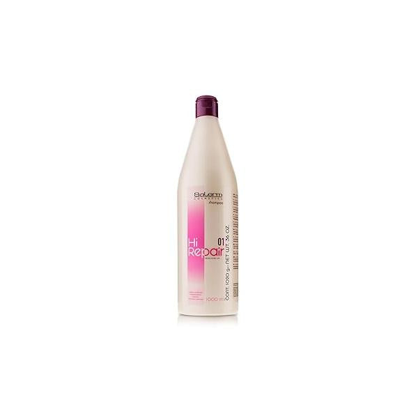 SALERM - Repairing Shampoo Hi Repair 1000 ml Deep Hydration for Damaged Hair Repairs and Rejuvenates Shinier Softer Immediate Effect