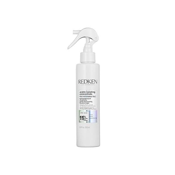 Redken Bonding Lightweight Liquid Conditioner for Damaged Hair Repair | Volumize & Condition Acidic Concentrate Sulfate-Free Spray For Fine or Thin