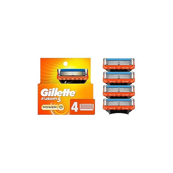 Gillette Fusion5 Men's Razor Blade Refills, 4 Count
