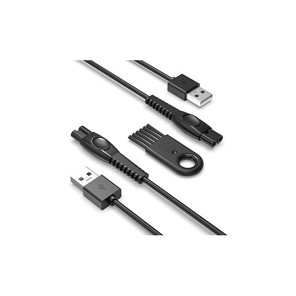5V 5FT USB Charger Cord Fit for Philips Norelco 2400 2600 3600 3900 5400 5000X 7200 Wet&Dry Electric Shaver Series 2000 3000 5000 7000 Phillips 360 QP2724 MG5910 MG9510 Trimmer Razor Power