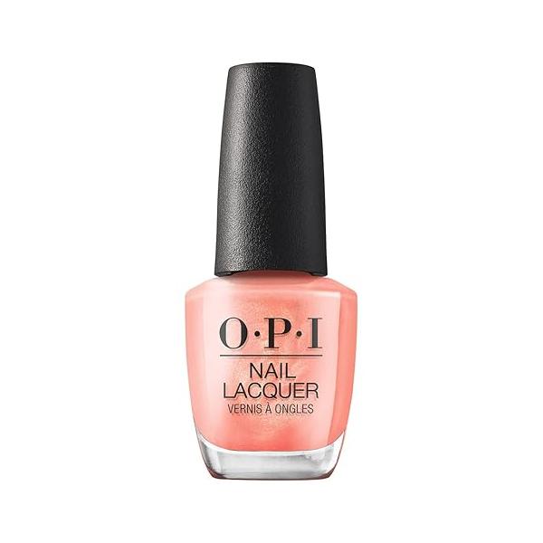 OPI Nail Lacquer Polish | Sheer Light Nude Pink Shimmer Chip Resistant Vegan, Fast Drying, Streak Free