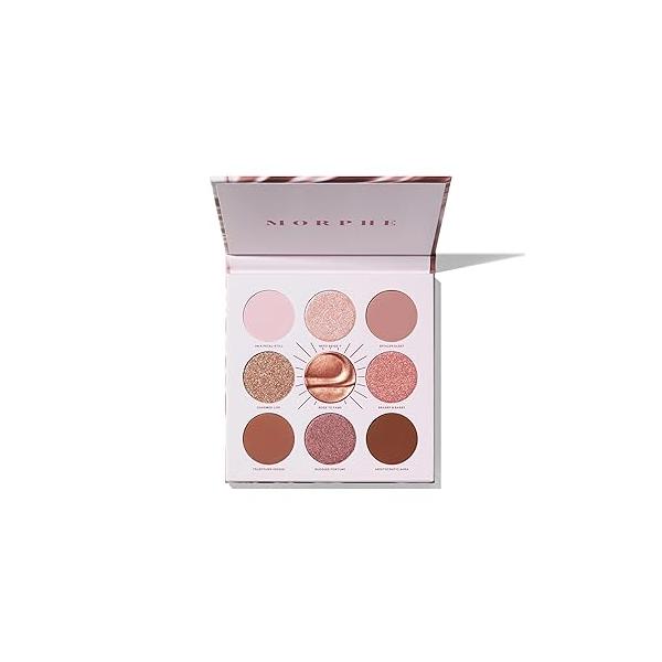 Morphe Pulp Fantasy Artistry Palette - Foil-Effect Eyeshadow with Matte, Shimmer & Foil Finishes Violet, Rich Taupe Brown Luminous Payoff (0.35 oz)