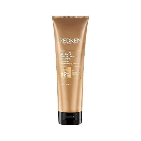Redken All Soft Heavy Cream Super Treatment For Dry Hair - Deep Conditioning and Smooth
