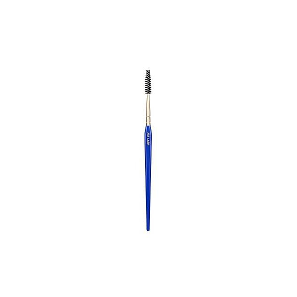 Bdellium Tools Professional Makeup Brush - Golden Triangle 733 Lash With All Vegan and Soft Synthetic Fibers, For Applying Mascara (Blue, 1pc)