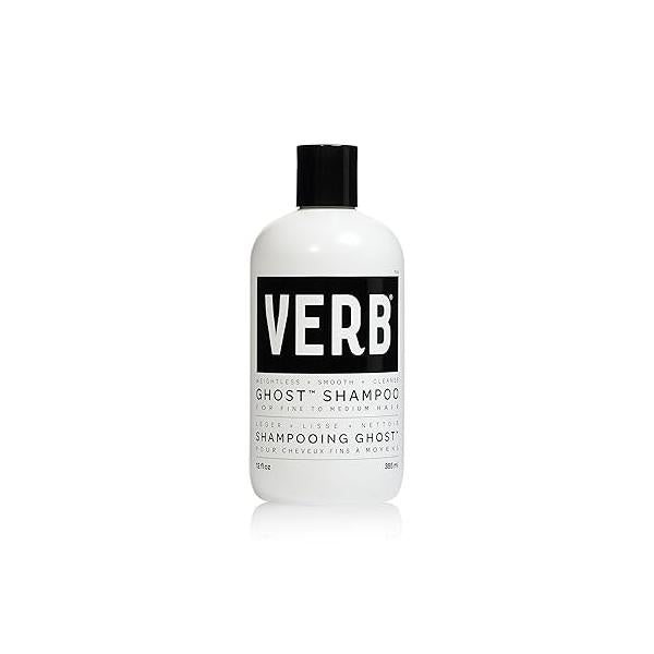 VERB Ghost Shampoo - Infused with Moringa Oil Cleanses Fine and Weighed Down Hair Vegan, No Parabens or Harmful Sulfates