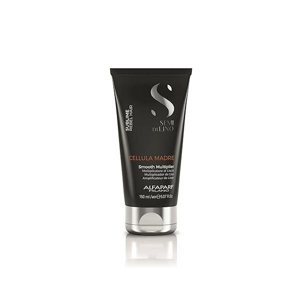 Alfaparf Milano Semi di Lino Cellula Madre Smooth Multiplier - Shiny Hair Gel Treatment for Daily Frizz Control Use As a Smoothing Anti Shine + Manageability (5.07 fl oz)