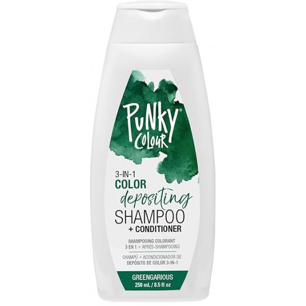 Punky Colour 3-in-1 Color Depositing Hair Cleanser & Conditioner, 8.5 fl oz. (Purpledacious)