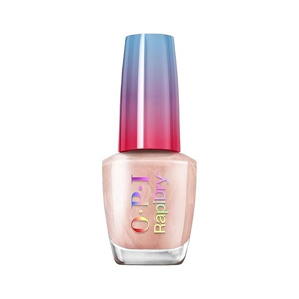 OPI RapiDry Quick Dry Nail Polish Colors | Opaque, Crème, Shimmer Shades with Clear Protective Base & Shine-Boosting Top Coat Vegan, Smudge Proof, and Fast Drying in 60 Seconds