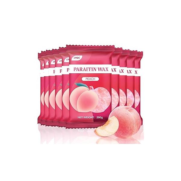 Paraffin Wax Refill, 10 packs of Bath for Hands and Feet relief stiff muscles arthritic pain - deeply moisturises protects the skin hands feet (Aloe vera)