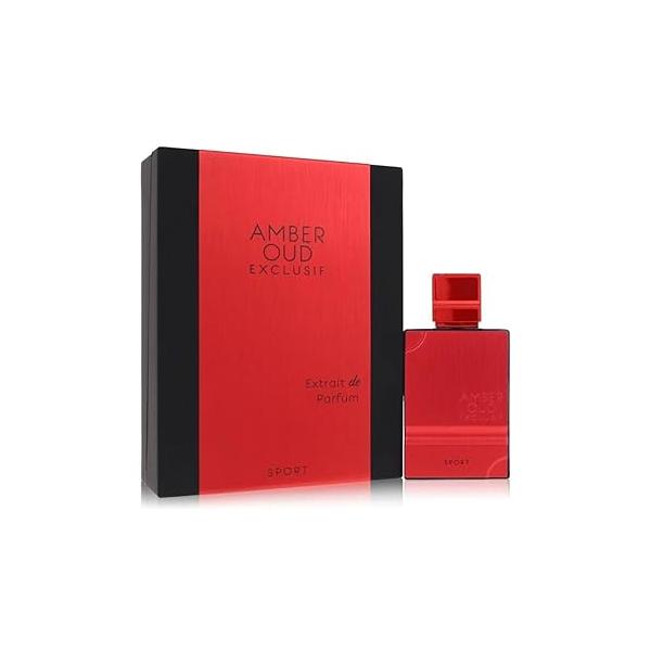 Al Haramain Amber Oud Exclusif Sport Extrait de Parfum Spray for Unisex, 2.0 Ounce