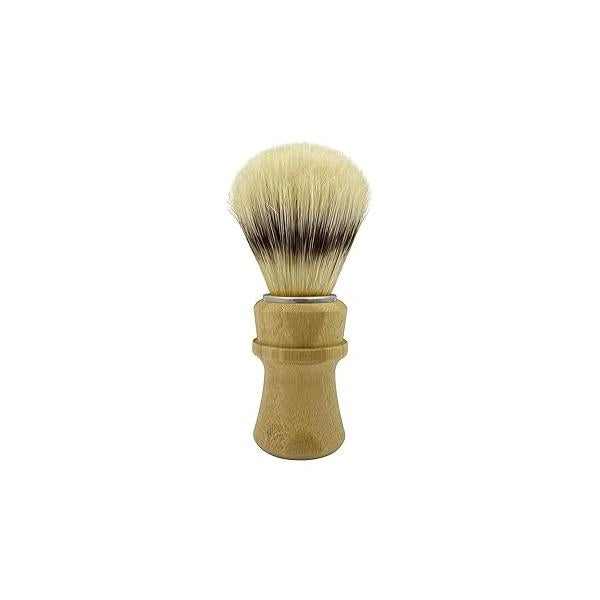 Hand Crafted Pure Boar Bristle Shaving Brush for Wet Shave, Comfortable Bamboo Handle, Brushes Men,Soft Bristle, Best Gift Bearded Man