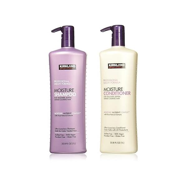 Salon Formula Moisture Shampoo 33.8 Oz & Conditioner