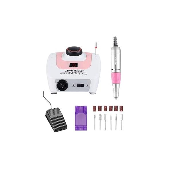 Pro Efile Nail Drill Machine 35,000rpm with LED Digital Display for Acrylic Nails Professional Manicure Remove Gel Polish Extension Gift Women Home and Salon Use