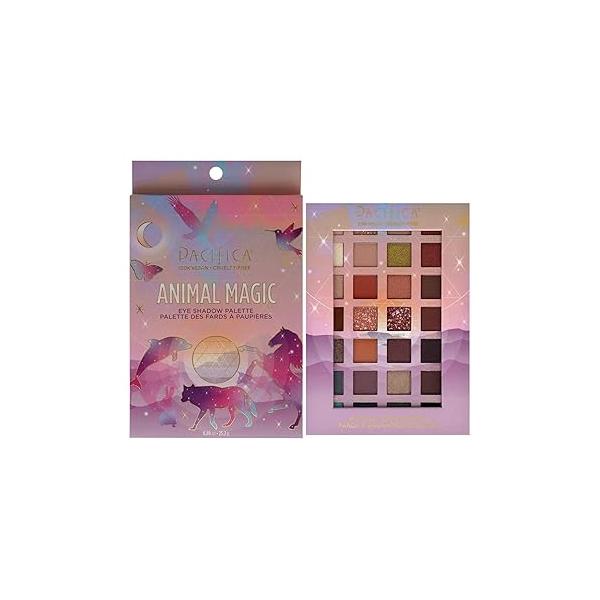 Pacifica Pink Nudes Mineral Eyeshadow Palette, 10 Neutral Shades, For Natural or Smoky Eye Look, Naked Makeup, Longwearing & Blendable, Vegan, Cruelty Free Ophthalmologist Tested