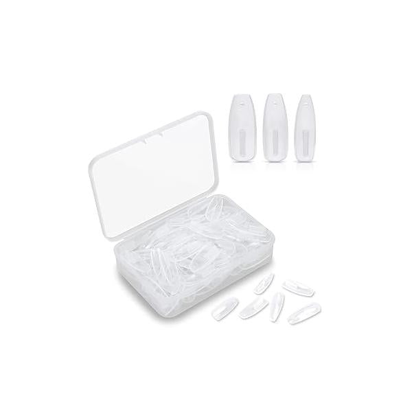 Practice Hand for Acrylic Nails- Silicone Nail Upgrade Tips Never Fall Off, Fake Manican Practice, Flexible Maniquin with 200PCS