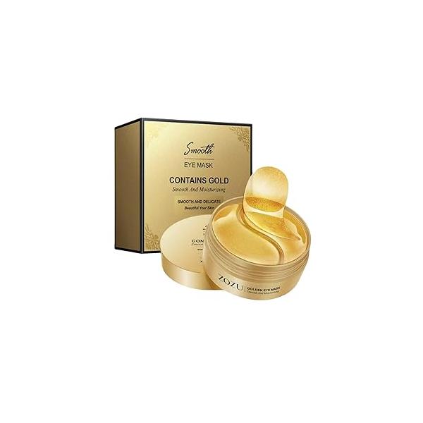 Hyaluronic Acid Eye Patch (Removes Dark Circles, Bags, Care, Wrinkles, Puffy Eyes, Skin Cushioning) - Anti-Aging Moisturising 60PCS. For both men and women