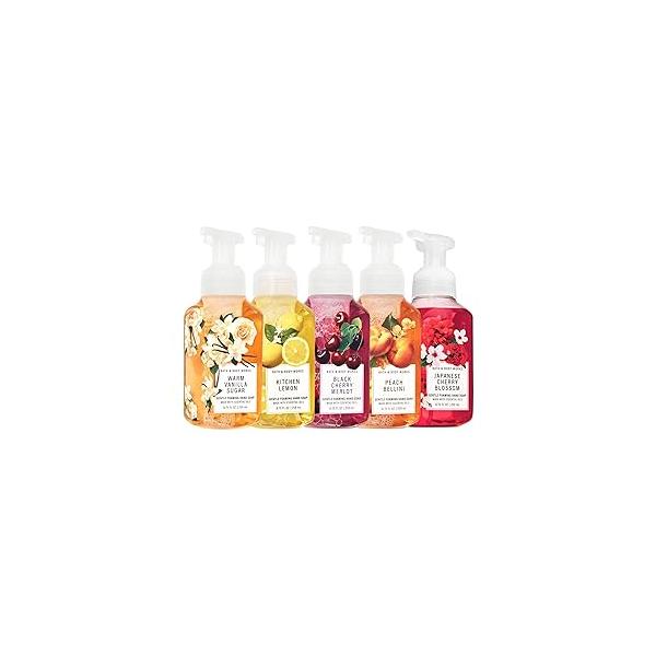 Bath and Body Works FRESH AND BRIGHT Hand Soaps - Set of 5 Gentle Foaming