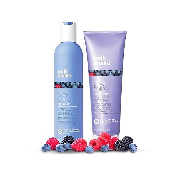 milk_shake Silver Shine Purple Shampoo for Blonde Hair