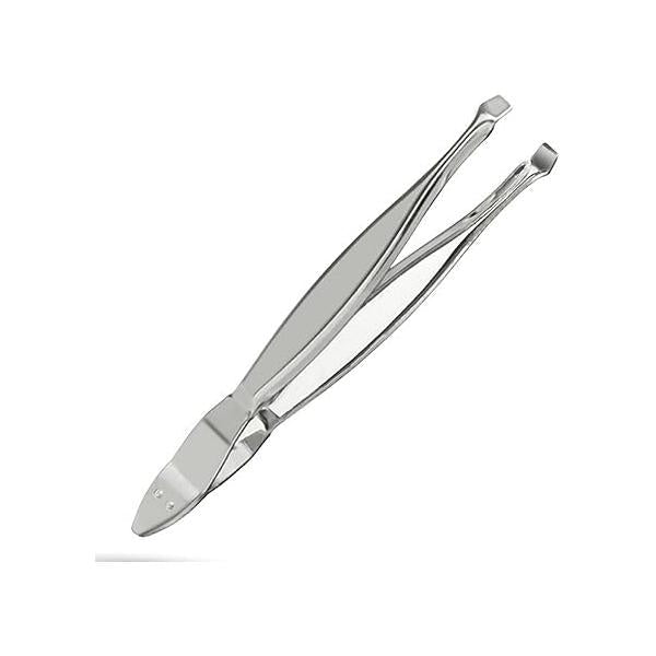 Silver Precision Stainless Steel Tweezers For Men and Women