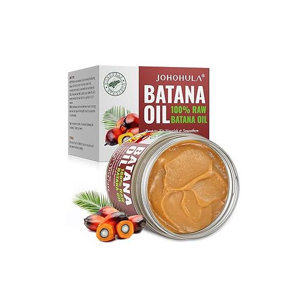 Batana Oil for Hair Growth: 100% Pure Strengthening Thin - Care Women To Nourish Dry Frizz Damaged Split End 4.23 OZ